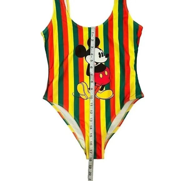 Disney Mickey Mouse Jamaican Swimsuit Size Small - Picture 6 of 8